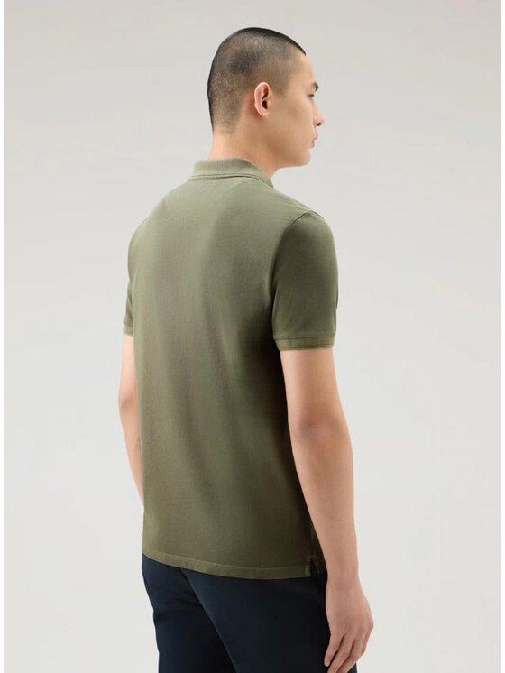 Woolrich Woolrich T-Shirt cfwopo0065mrut1483-6178 Πράσινο Regular Fit