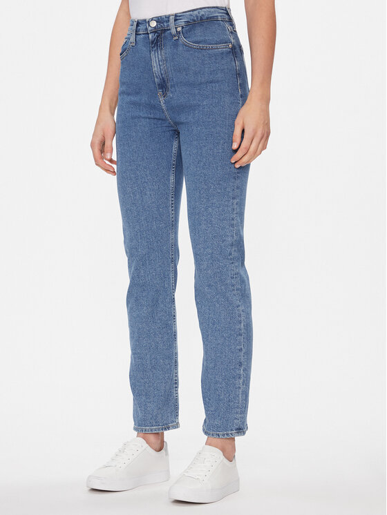 Calvin Klein Jeans Calvin Klein Jeans Jeansy Ckj Dnm Kyro Quartzblue J20J222777 Modrá Straight Fit