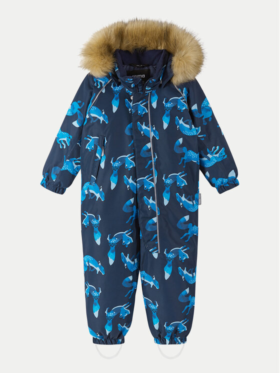 Reima Reima Overall de iarnă Lappi 5100129C Bleumarin Regular Fit