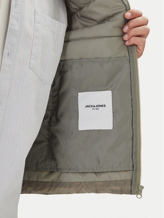 Jack & Jones Jack & Jones Vestă elegantă Louis 12288921 Verde Regular Fit