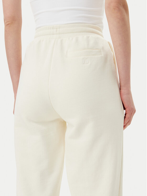 Silvian Heach Silvian Heach Jogginghose Sina GPP25117PA Écru Regular Fit