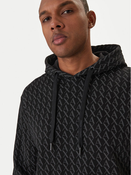 Armani Exchange Armani Exchange Pulóver XM001225 AF11847 FC026 Fekete Regular Fit