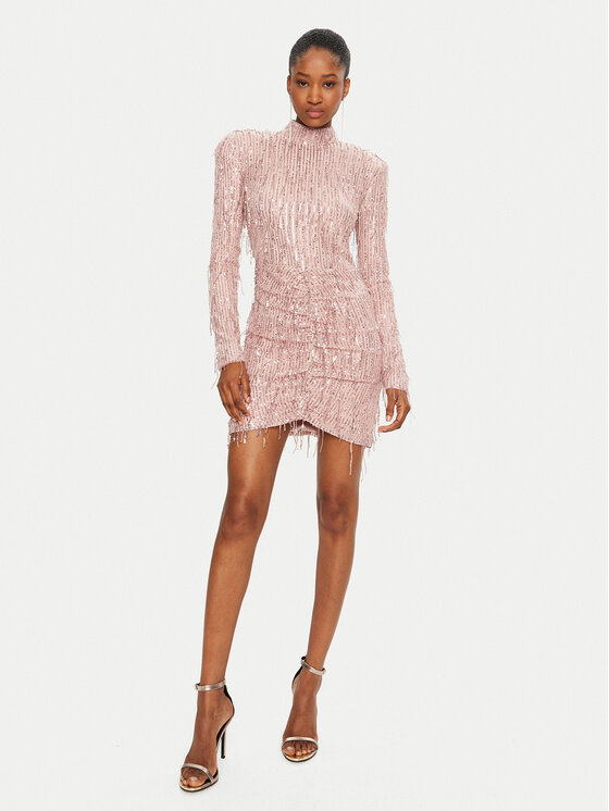 ROTATE ROTATE Coctailkleid 1140401922 Rosa Slim Fit