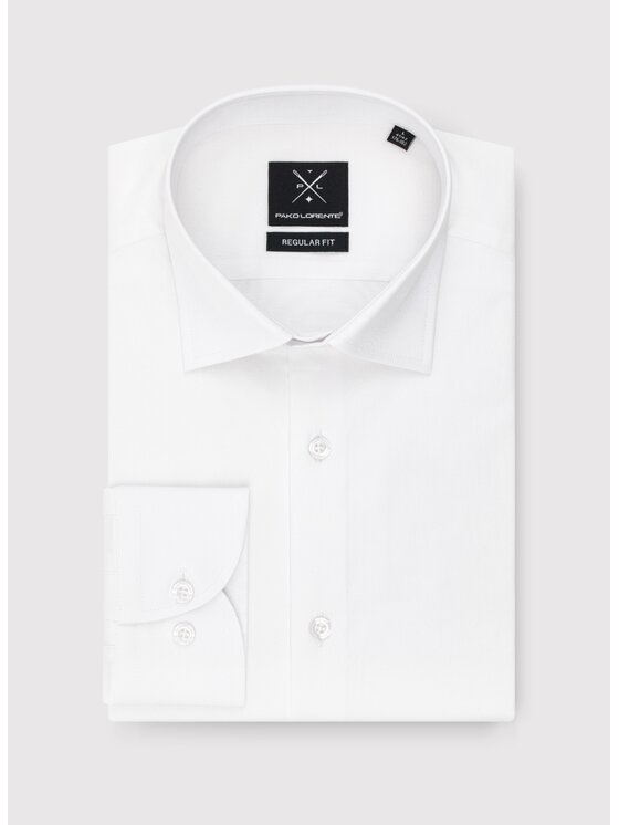 Pako Lorente Pako Lorente Koszula P000B-1X-012 Biały Regular Fit