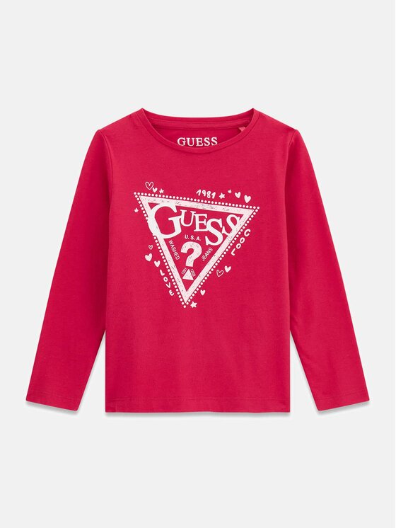Guess Kids Guess Kids T-Shirt 183028 Růžová Classic Fit