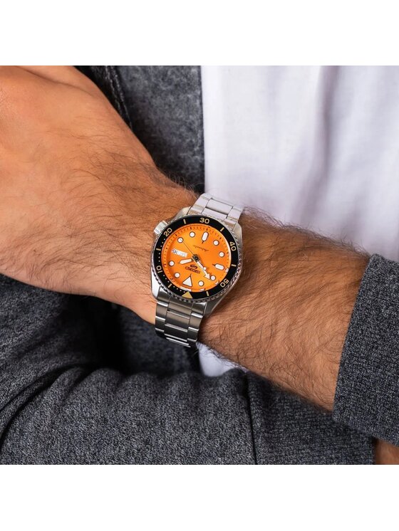 Seiko Seiko Hodinky SRPD Strieborná