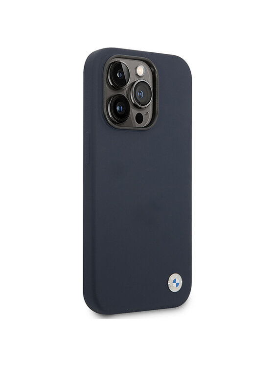 BMW Motorsport BMW Motorsport Etui na telefon iPhone 14 Pro Max Granatowy