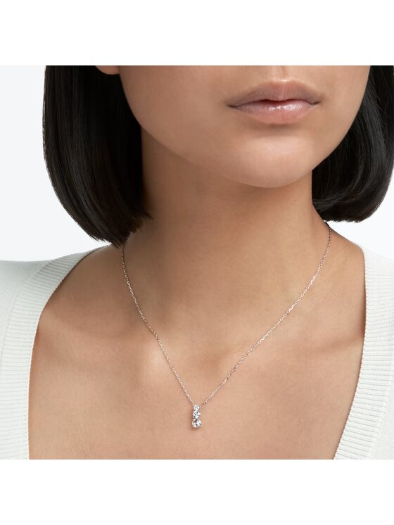 Swarovski Swarovski Naszyjnik Attract Trilogy 5414970 Srebrny