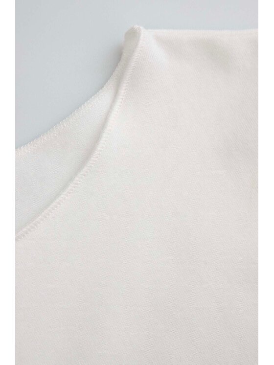 Coccodrillo Coccodrillo Longsleeve WC6143101TUG-003 Kremowy Regular Fit