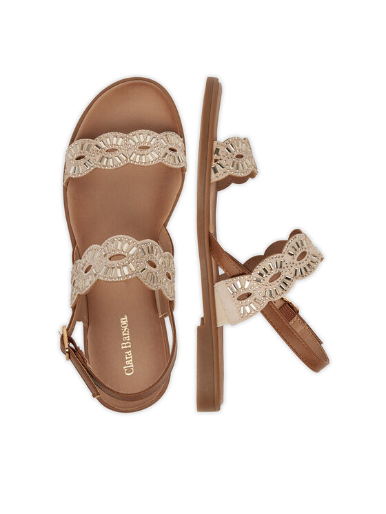 Clara Barson Clara Barson Sandale WS6308-09 Bež