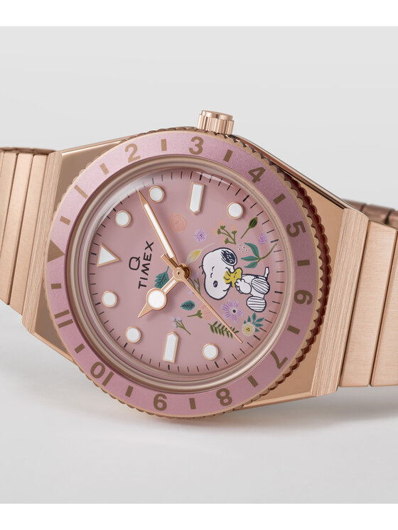 Timex Timex Ρολόι TW2W83800 Ροζ χρυσό