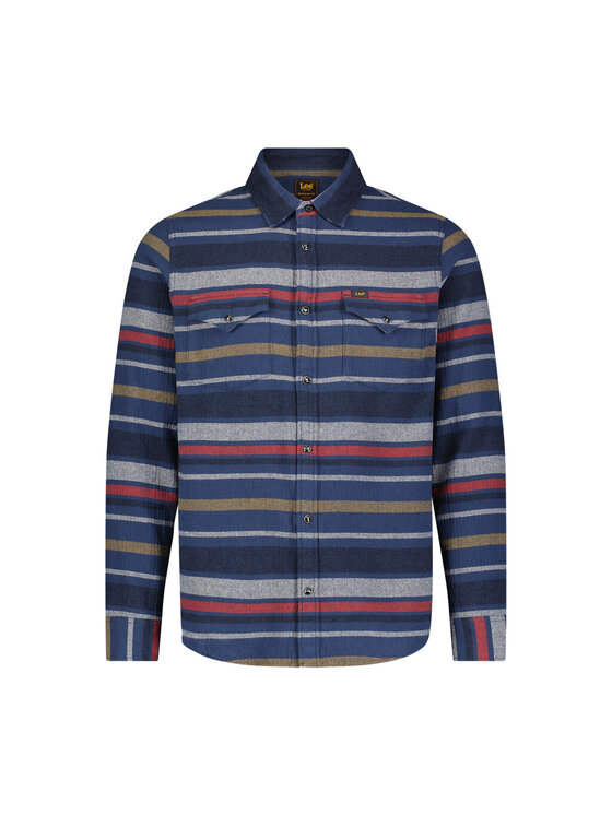 Lee Lee Koszula WESTERN SHIRT Kolorowy Regular Fit