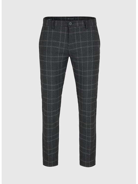 Pako Lorente Pako Lorente Spodnie materiałowe P22WF-WX-001 Szary Regular Fit