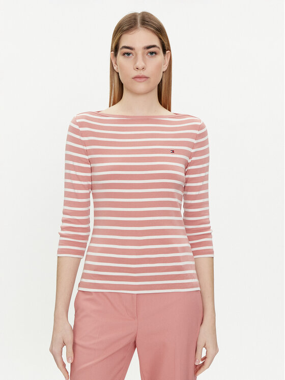 Tommy Hilfiger Tommy Hilfiger Särkpluus New Cody WW0WW40589 Roosa Slim Fit