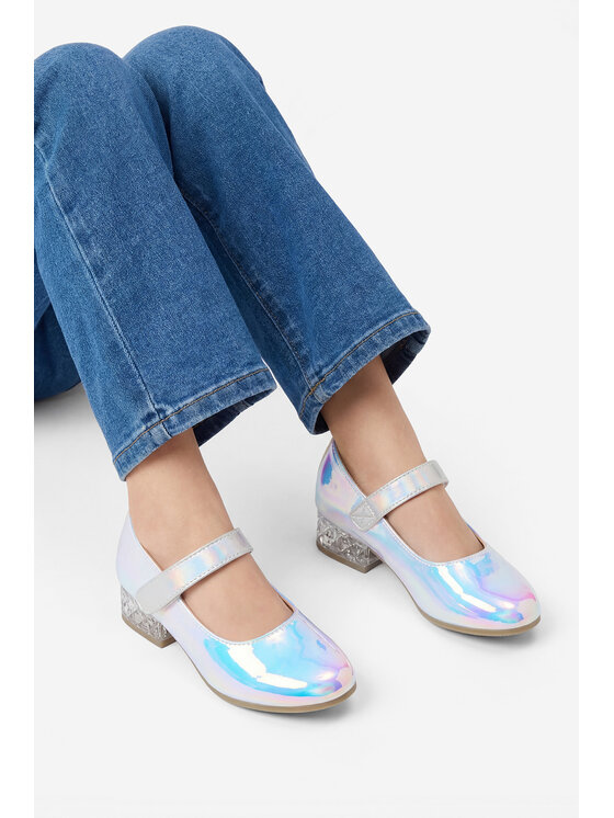 JENNY JENNY Ballerinas CEO-BIC-SS26-20515DGKF1 Silberfarben