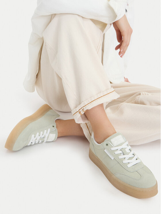 Guess Jeans Guess Jeans Sneakersy CWBEO-V12-1219-25WC1051 Světle zelená