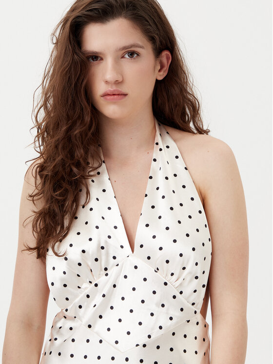 BARDOT BARDOT Abendkleid 59317DB1 Écru Regular Fit