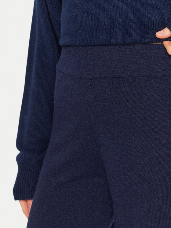 Kontatto Kontatto Stoffhose AI2025 Dunkelblau Relaxed Fit