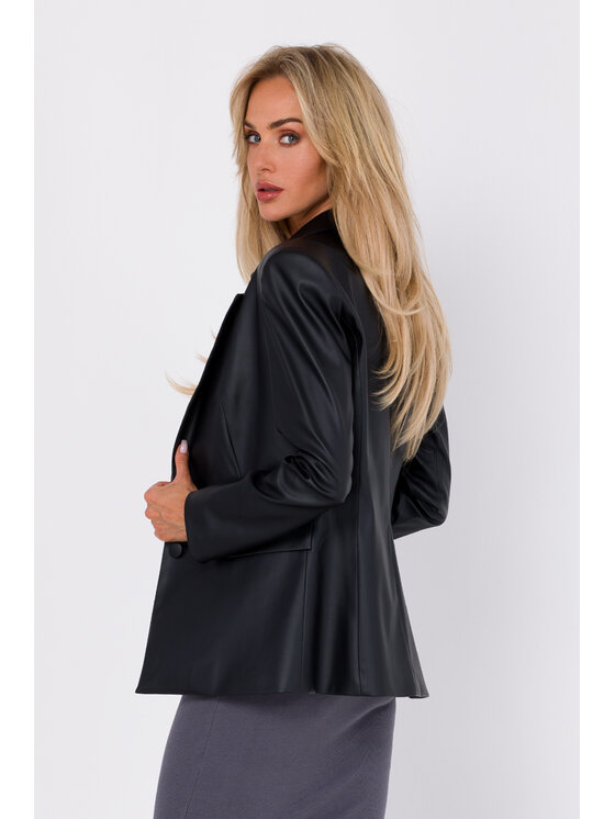 Made of Emotion Made of Emotion Marynarka M748 Czarny Modern Fit