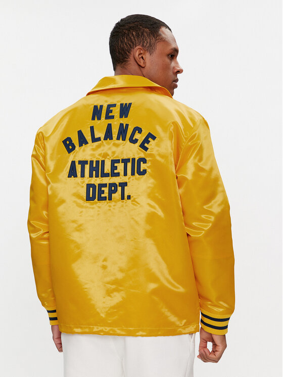 New Balance New Balance Prehodna jakna Greatest Hits MJ41553 Rumena Relaxed Fit