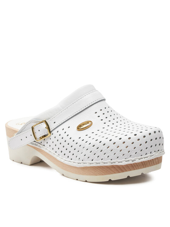 Scholl Scholl Plätud Clog S/Comf.B/S Ce F20176 1065 360 Valge