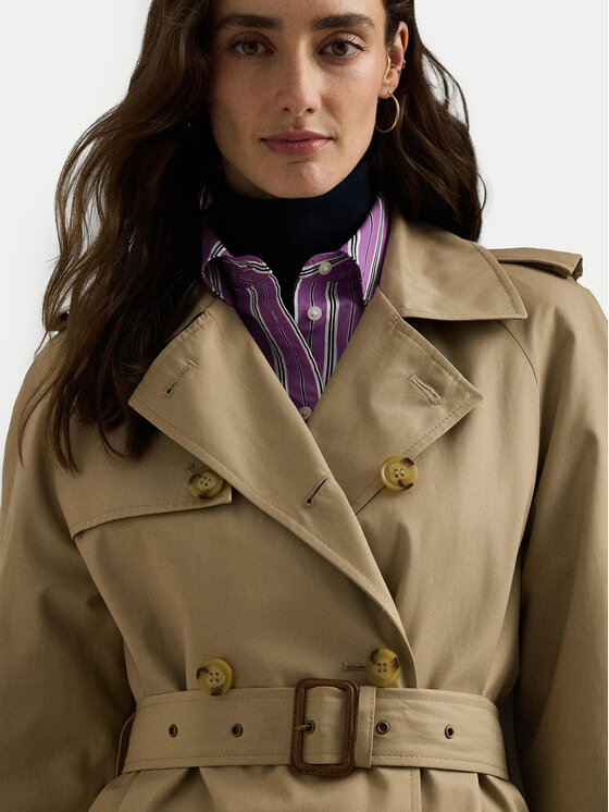 LAUREN RALPH LAUREN Lauren Ralph Lauren Trench 297951259003 Bej Straight Fit
