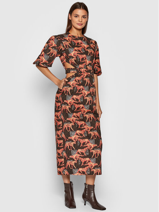 Remain Remain Letní šaty Ferna RM685 Barevná Regular Fit