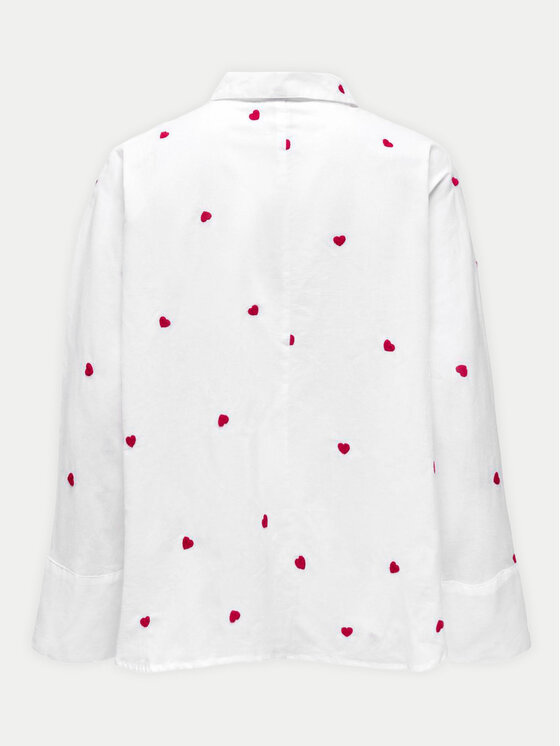 ONLY ONLY Camicia New 15283743 Bianco Box Fit