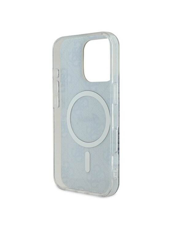 Guess Guess Etui na telefon iPhone 16 Pro Niebieski