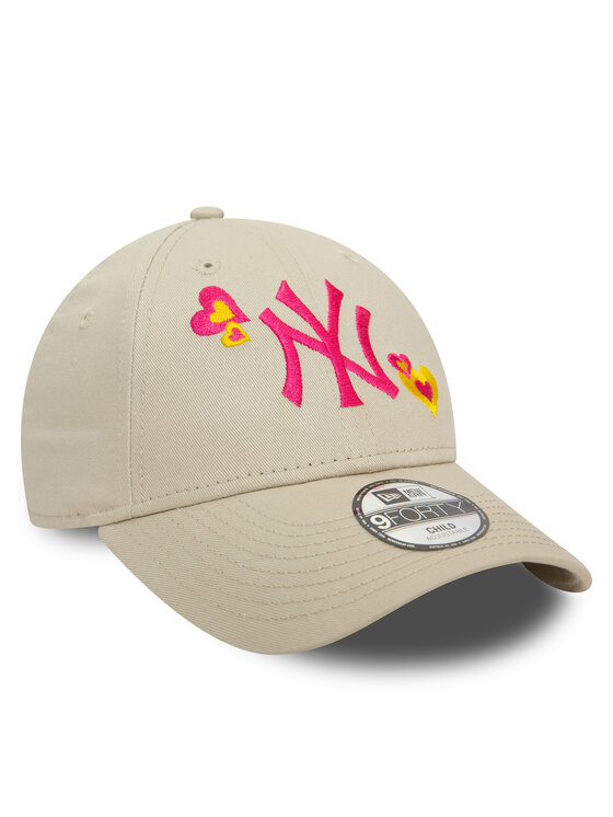 New Era New Era Cap Kids Icon 940 Nyy 60503348 Beige