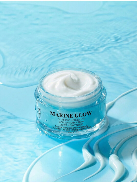 Erthskin London Erthskin London Marine Glow Koncentrat witaminy C w kremie Krem na dzień