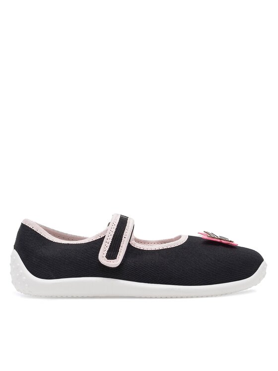 Nelli Blu Nelli Blu Papucs BALERINKI MOTYL IV Fekete