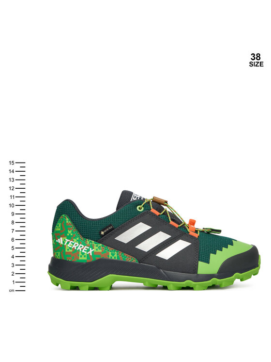 adidas adidas Trekkingi Minecraft Terrex Gore-Tex Hiking JR1314 Zielony