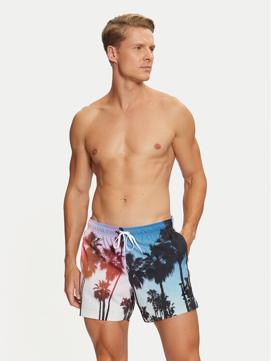 Champion Short de bain 218925 Multicolore Regular Fit Modivo