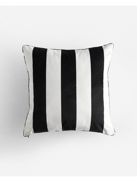 La Mania La Mania Poduszka dekoracyjna Stripes Luxury Czarny