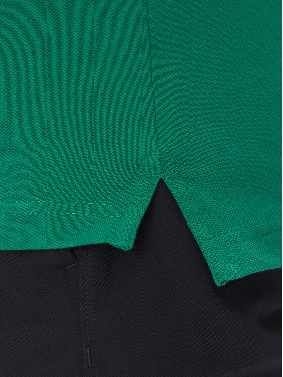 Tommy Hilfiger Tommy Hilfiger Polo marškinėliai 1985 MW0MW17771 Žalia Slim Fit