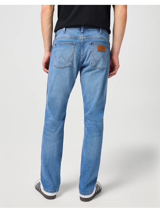 Wrangler Wrangler Jeansy Texas Slim W12S84Z89 Niebieski Slim Fit