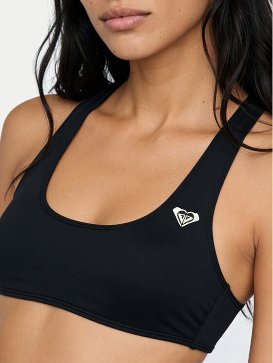 Roxy Roxy Góra od bikini Essential ERJX305659 Czarny