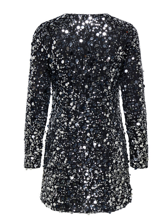 ONLY ONLY Abito da cocktail Anika 15358384 Nero Loose Fit