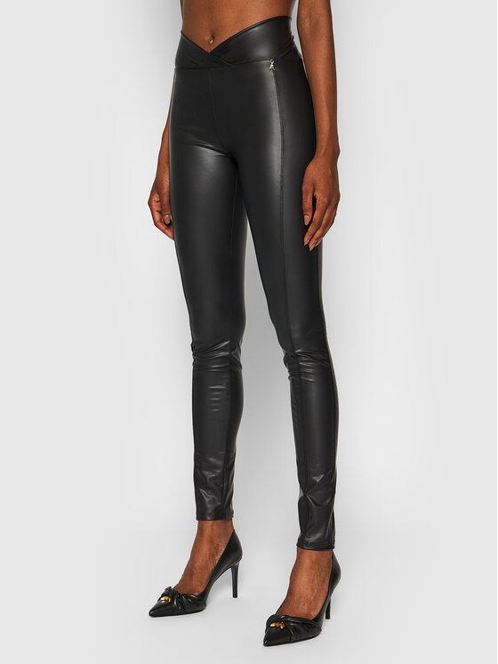 Patrizia Pepe Patrizia Pepe Легінси CL0302/A1WB-K103 Чорний Slim Fit