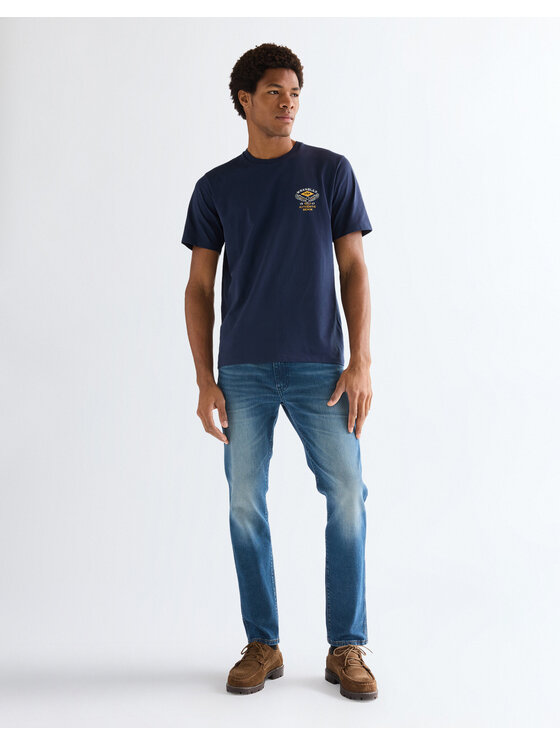 Wrangler Wrangler T-shirt SMALL AMERICANA TEE Blu Regular Fit