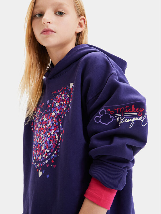Desigual Desigual Kasdieninė suknelė 23WGVK07 Mėlyna Regular Fit