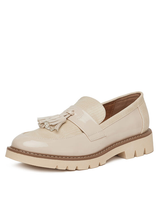Clara Barson Clara Barson Loafersy WS6387-01 Beżowy