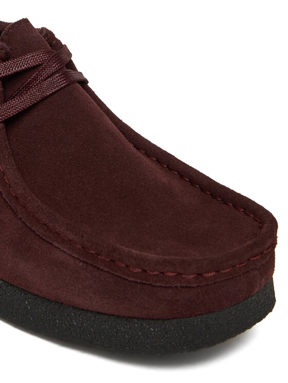 Clarks Clarks Félcipő WallabeeEVOSh 26184611 Bordó