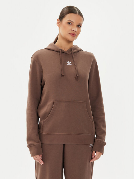 adidas Bluză adicolor Essentials IR5936 Maro Regular Fit