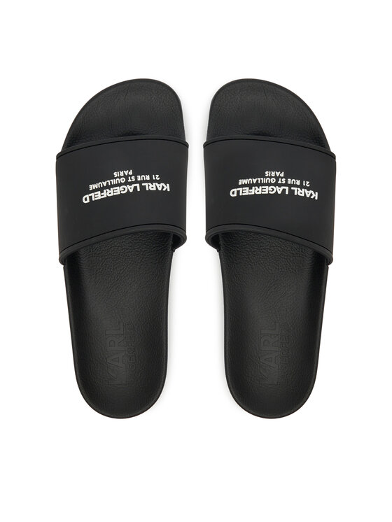 KARL LAGERFELD KARL LAGERFELD Klapki Kondo Rsg KL70008A Czarny