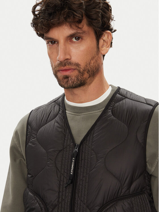 C.P. Company C.P. Company Weste 19CMVE049A110158A Schwarz Regular Fit