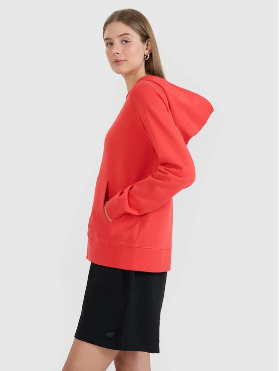 4F 4F Bluza FWMM00TSWSF1763-62S Czerwony Regular Fit
