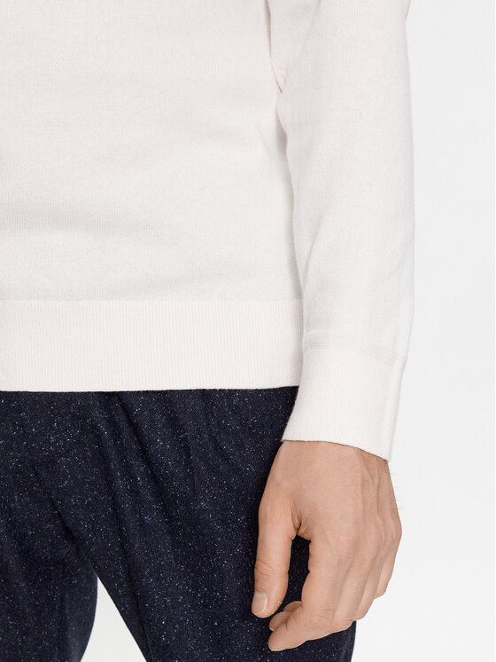 Tommy Hilfiger Tommy Hilfiger Dolcevita MW0MW28048 Écru Regular Fit