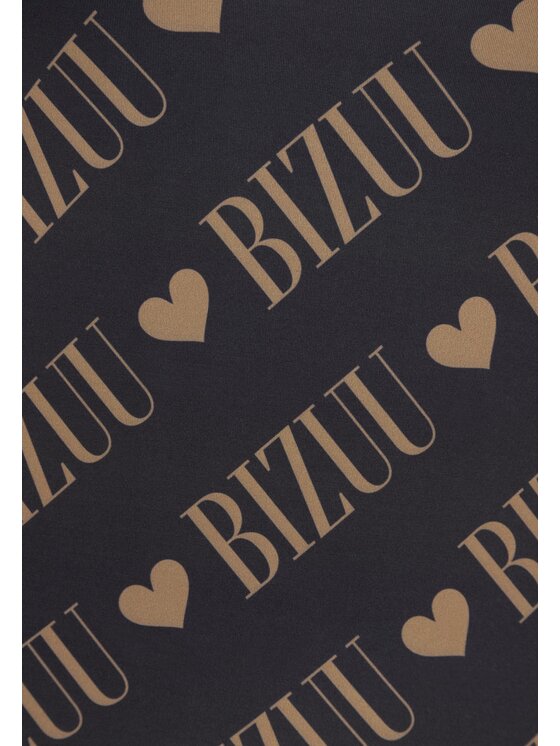 BIZUU BIZUU T-Shirt SOPHIE Czarny Standard Fit